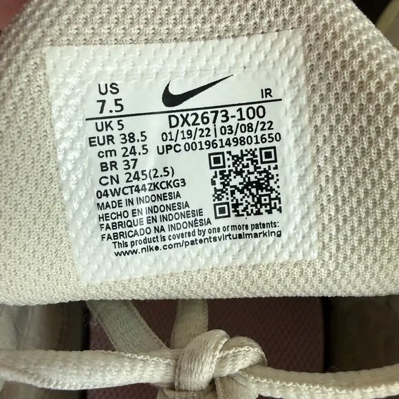 Size 7.5 -Nike Air Max Plus Hyper Pink Sail Orange Solar Flare DX2673-100 Women - Picture 6 of 13